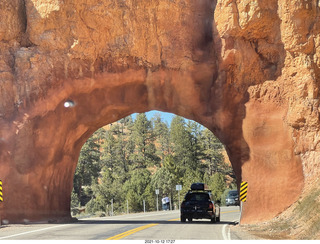 drive to Zion - Red Rock tunnel