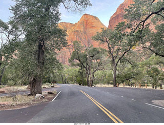 Zion National Park from shuttle