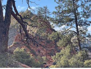 23 a18. Zion National Park - Scout Landing hike