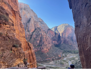 Zion National Park - Scout Landing - Angels Landing hikers