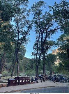 123 a18. Zion National Park hikers