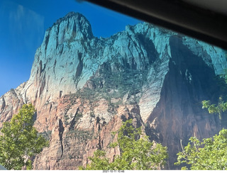 Zion National Park - Scout Landing hike - bridge view