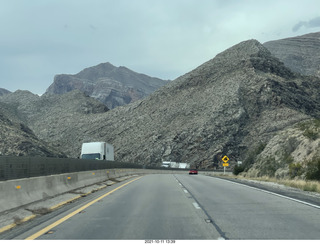 Arizona drive on I-15, Virgin River, amazing views