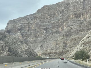 178 a18. Arizona drive on I-15, Virgin River, amazing views