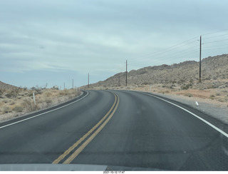 Nevada drive to valley of fire