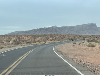 Nevada drive to valley of fire