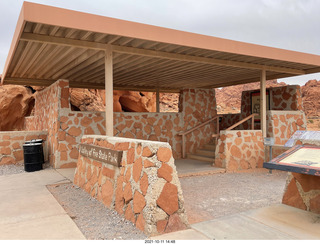 222 a18. Valley of Fire State Park in Nevada - rest area