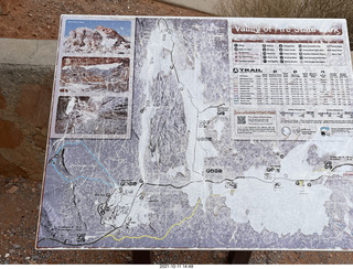 Valley of Fire State Park in Nevada - sign