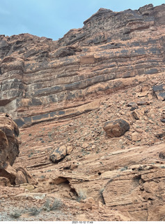 Valley of Fire State Park in Nevada - visitors center display