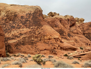 297 a18. Valley of Fire State Park - Nevada - Rainbow Vista