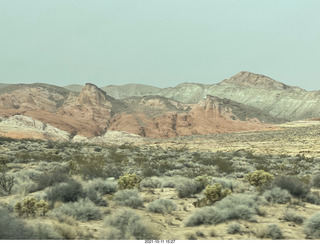 Valley of Fire State Park - Nevada - Rainbow Vista sign