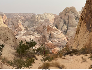 379 a18. Valley of Fire State Park - Nevada - White Domes