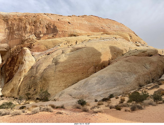 393 a18. Valley of Fire State Park - Nevada - White Domes