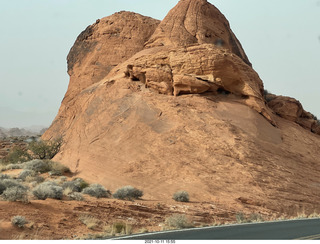 Valley of Fire State Park - Nevada - White Domes - funky car