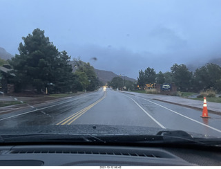 2 a18. Zion National Park in the rain