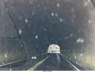 Zion National Park in the rain - small tunnel