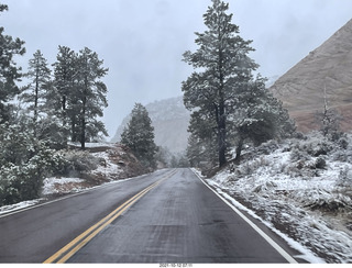 61 a18. Zion National Park in the snow