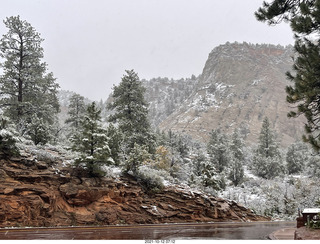 70 a18. Zion National Park in the snow