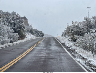 78 a18. Zion National Park in the snow