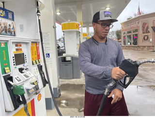 Mount Carmel Junction - Jerome pumping gas