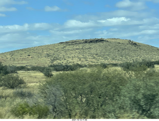 drive on Route 89 to Flagstaff - high fog