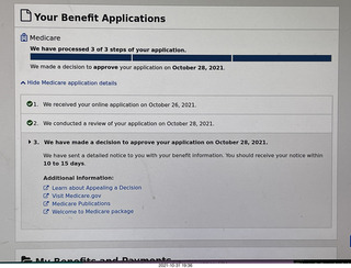 Medicare application