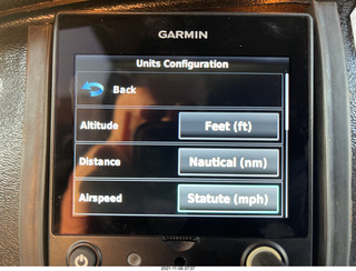 Garmin G5 airspeeds