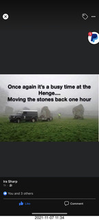 moving the stones at Stonehenge