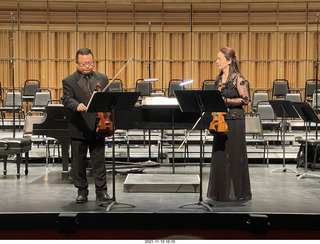 Scottsdale Arts - Carolyn Aynon Singers - Beethoven 250th - violin duet