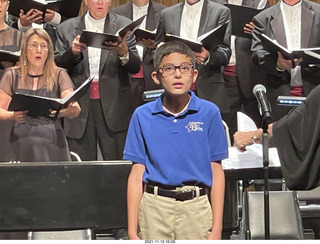 Scottsdale Arts - Carolyn Aynon Singers - Beethoven 250th - violin duet