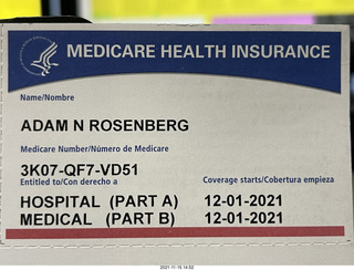 medicare card