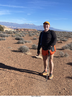 78 a19. Utah - Canyonlands National Park - Lathrop hike + Adam