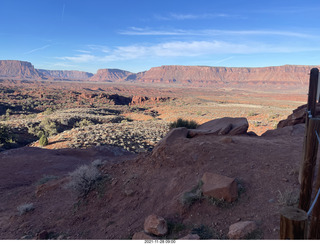 driving from moab to fisher towers - Route 128