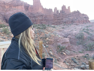 Fisher Towers trailhead + Shea