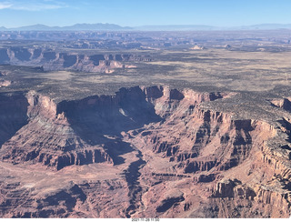 79 a19. aerial - flight from moab to phoenix - near canyonlands field (CNY)