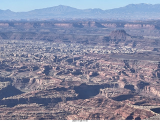 116 a19. aerial - flight from moab to phoenix - Canyonlands National Park - the Maze