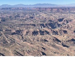 131 a19. aerial - flight from moab to phoenix