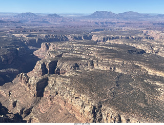 143 a19. aerial - flight from moab to phoenix - near Cataract Canyon