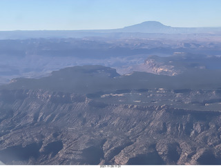 aerial - flight from moab to phoenix