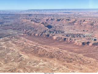 173 a19. aerial - flight from moab to phoenix