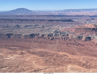 180 a19. aerial - flight from moab to phoenix - Navajo Mountain