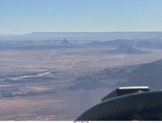 186 a19. aerial - flight from moab to phoenix - Monument Valley