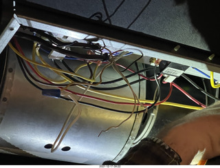 my downstairs HVAC wires