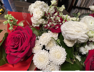 my birthday flowers