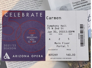 Phoenix Symphony Hall - opera Carmen ticket