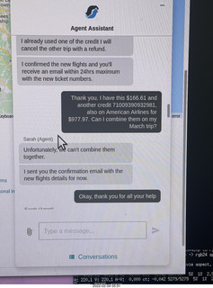Orbitz conversation