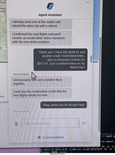 Orbitz conversation