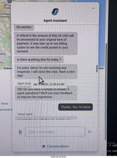Orbitz conversation