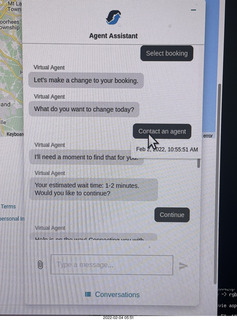 Orbitz conversation