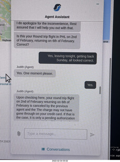 Orbitz conversation